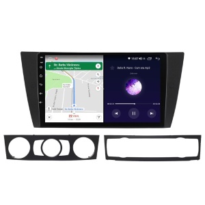 Navigatie dedicata cu Android BMW Seria 3 (E90) 2004 - 2013, 4GB RAM, Radio GPS Dual Zone, Display HD QLED 9" Touchscreen, Internet Wi-Fi si slot SIM 4G, Bluetooth, MirrorLink, USB 100289457