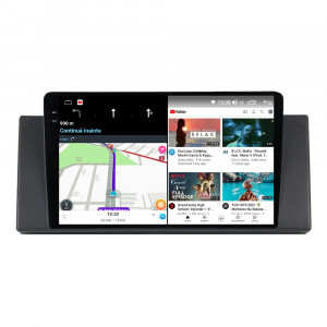 Navigatie dedicata cu Android BMW Seria 5 (E39) 1995 - 2003, 12GB RAM, Radio GPS Dual Zone, Display 2K QLED 9.5" Touchscreen, Internet Wi-Fi si slot SIM 4G, Bluetooth, MirrorLink, USB, Waze 99347