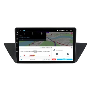 Navigatie dedicata cu Android BMW X1 (E84) 2009 - 2015, 4GB RAM, Radio GPS Dual Zone, Display HD QLED 10" Touchscreen, Internet Wi-Fi si slot SIM 4G, Bluetooth, MirrorLink, USB 100265817