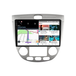 Navigatie dedicata cu Android Chevrolet Lacetti 2003 - 2010, clima automata, 4GB RAM, Radio GPS Dual Zone, Display 2K QLED 9.5" Touchscreen, Internet Wi-Fi si slot SIM 4G, Bluetooth, MirrorLink, USB 100006297