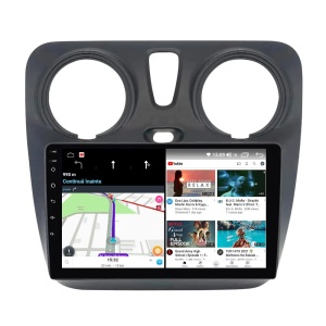 Navigatie dedicata cu Android Dacia Dokker dupa 2012, 4GB RAM, Radio GPS Dual Zone, Display HD QLED 9" Touchscreen, Internet Wi-Fi si slot SIM 4G, Bluetooth, MirrorLink, USB 100269207