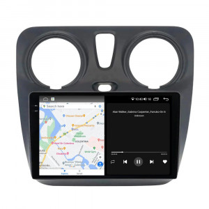 Navigatie dedicata cu Android Dacia Dokker dupa 2012, 8GB RAM, Radio GPS Dual Zone, Display 2K QLED 9.5" Touchscreen, Internet Wi-Fi si slot SIM 4G, Bluetooth, MirrorLink, USB, Waze 107877