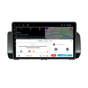 Navigatie dedicata cu Android Dacia Logan III dupa 2021, 1GB RAM, Radio GPS Dual Zone, Display HD IPS 9" Touchscreen, Internet Wi-Fi, Bluetooth, MirrorLink, USB 100529097