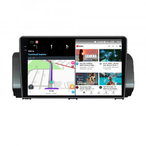 Navigatie dedicata cu Android Dacia Logan III dupa 2021, 4GB RAM, Radio GPS Dual Zone, Display 2K QLED 9.5" Touchscreen, Internet Wi-Fi si slot SIM 4G, Bluetooth, MirrorLink, USB, Waze 109477
