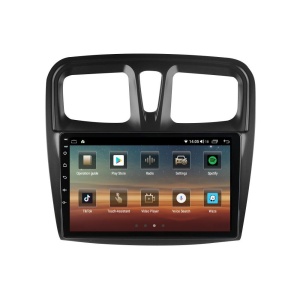 Navigatie dedicata cu Android Dacia Sandero II 2012 - 2020, 4GB RAM, Radio GPS Dual Zone, Display HD QLED 10" Touchscreen, Internet Wi-Fi si slot SIM 4G, Bluetooth, MirrorLink, USB 100250337