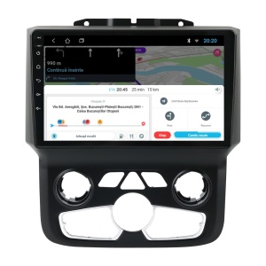 Navigatie dedicata cu Android Dodge RAM 2013 - 2018, clima automata, 2GB RAM, Radio GPS Dual Zone, Display HD IPS 9" Touchscreen, Internet Wi-Fi, Bluetooth, MirrorLink, USB 100530597
