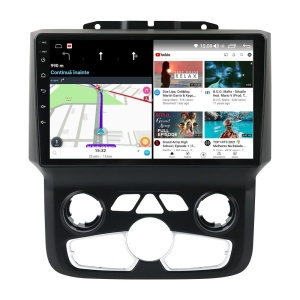 Navigatie dedicata cu Android Dodge RAM 2013 - 2018, clima automata, 4GB RAM, Radio GPS Dual Zone, Display HD QLED 9" Touchscreen, Internet Wi-Fi si slot SIM 4G, Bluetooth, MirrorLink, USB 100282077