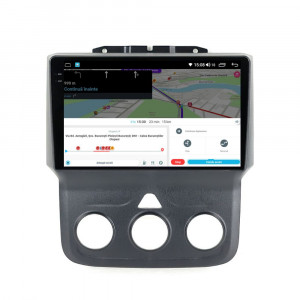 Navigatie dedicata cu Android Dodge RAM 2013 - 2018, clima manuala, 4GB RAM, Radio GPS Dual Zone, Display 2K QLED 9.5" Touchscreen, Internet Wi-Fi si slot SIM 4G, Bluetooth, MirrorLink, USB, Waze 112307