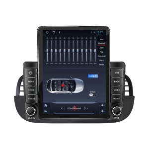 Navigatie dedicata cu Android Fiat 500 2007 - 2015, negru, 1GB RAM, Radio GPS Dual Zone, Touchscreen IPS 9.7" HD tip Tesla, Internet Wi-Fi, Bluetooth, MirrorLink, USB 100524027
