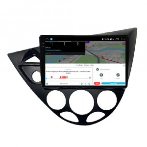 Navigatie dedicata cu Android Ford Focus I 1998 - 2005, 8GB RAM, Radio GPS Dual Zone, Display 2K QLED 9.5" Touchscreen, Internet Wi-Fi si slot SIM 4G, Bluetooth, MirrorLink, USB, Waze 112797