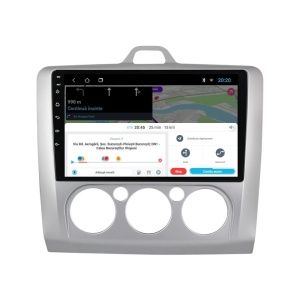 Navigatie dedicata cu Android Ford Focus II 2004 - 2011, clima manuala, 1GB RAM, Radio GPS Dual Zone, Display HD IPS 9" Touchscreen, Internet Wi-Fi, Bluetooth, MirrorLink, USB 100508847