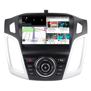 Navigatie dedicata cu Android Ford Focus III 2011 - 2018, 2GB RAM, Radio GPS Dual Zone, Display HD QLED 9" Touchscreen, Internet Wi-Fi si slot SIM 4G, Bluetooth, MirrorLink, USB 100270647