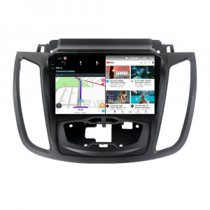 Navigatie dedicata cu Android Ford Kuga II 2012 - 2019 cu navigatie originala, 4GB RAM, Radio GPS Dual Zone, Display 2K QLED 9.5" Touchscreen, Internet Wi-Fi si slot SIM 4G, Bluetooth, MirrorLink, USB, Waze 108847