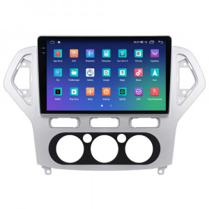 Navigatie dedicata cu Android Ford Mondeo IV 2007 - 2011, clima manuala, 4GB RAM, Radio GPS Dual Zone, Display 2K QLED 10.36" Touchscreen, Internet Wi-Fi si slot SIM 4G, Bluetooth, MirrorLink, USB, Waze 108437