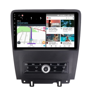 Navigatie dedicata cu Android Ford Mustang 2009 - 2014, 4GB RAM, Radio GPS Dual Zone, Display HD QLED 10" Touchscreen, Internet Wi-Fi si slot SIM 4G, Bluetooth, MirrorLink, USB 100269657