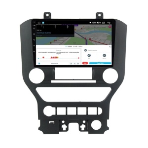 Navigatie dedicata cu Android Ford Mustang 2014 - 2021 cu navigatie originala, 2GB RAM, Radio GPS Dual Zone, Display HD QLED 9" Touchscreen, Internet Wi-Fi si slot SIM 4G, Bluetooth, MirrorLink, USB 100291707