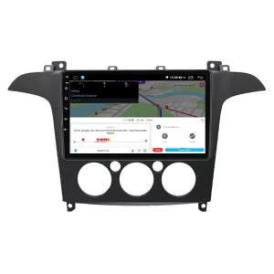 Navigatie dedicata cu Android Ford S-Max I / Galaxy II 2006 - 2015, clima manuala, 4GB RAM, Radio GPS Dual Zone, Display HD QLED 9" Touchscreen, Internet Wi-Fi si slot SIM 4G, Bluetooth, MirrorLink, USB 100292967
