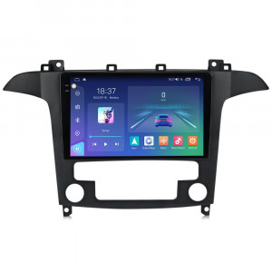Navigatie dedicata cu Android Ford S-Max I / Galaxy II 2006 - 2015, clima automata, 8GB RAM, Radio GPS Dual Zone, Display 2K QLED 9.5" Touchscreen, Internet Wi-Fi si slot SIM 4G, Bluetooth, MirrorLink, USB