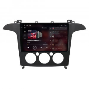 Navigatie dedicata cu Android Ford S-Max I / Galaxy II 2006 - 2015, clima manuala, 12GB RAM, Radio GPS Dual Zone, Display 2K QLED 9.5" Touchscreen, Internet Wi-Fi si slot SIM 4G, Bluetooth, MirrorLink, USB, Waze 96647
