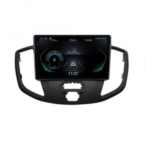 Navigatie dedicata cu Android Ford Transit 2014 - 2020, 12GB RAM, Radio GPS Dual Zone, Display 2K QLED 9.5" Touchscreen, Internet Wi-Fi si slot SIM 4G, Bluetooth, MirrorLink, USB, Waze 97237