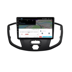 Navigatie dedicata cu Android Ford Transit 2014 - 2020, 2GB RAM, Radio GPS Dual Zone, Display HD QLED 9" Touchscreen, Internet Wi-Fi si slot SIM 4G, Bluetooth, MirrorLink, USB 100290297