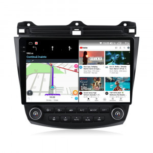 Navigatie dedicata cu Android Honda Accord VII 2003 - 2008, 4GB RAM, Radio GPS Dual Zone, Display 2K QLED 10.36" Touchscreen, Internet Wi-Fi si slot SIM 4G, Bluetooth, MirrorLink, USB, Waze 108457