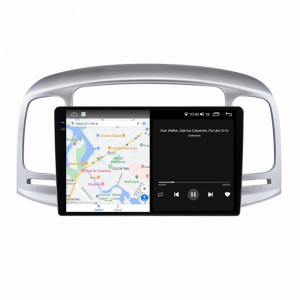 Navigatie dedicata cu Android Hyundai Accent III 2005 - 2010, 8GB RAM, Radio GPS Dual Zone, Display 2K QLED 9.5" Touchscreen, Internet Wi-Fi si slot SIM 4G, Bluetooth, MirrorLink, USB, Waze 106287