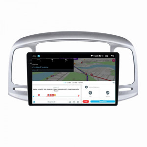 Navigatie dedicata cu Android Hyundai Accent III 2005 - 2010, 8GB RAM, Radio GPS Dual Zone, Display 2K QLED 9.5" Touchscreen, Internet Wi-Fi si slot SIM 4G, Bluetooth, MirrorLink, USB, Waze 112387