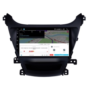 Navigatie dedicata cu Android Hyundai Elantra V 2014 - 2016, 2GB RAM, Radio GPS Dual Zone, Display HD QLED 9" Touchscreen, Internet Wi-Fi si slot SIM 4G, Bluetooth, MirrorLink, USB 100291497