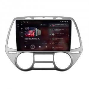 Navigatie dedicata cu Android Hyundai i20 2008 - 2012, clima automata, 12GB RAM, Radio GPS Dual Zone, Display 2K QLED 9.5" Touchscreen, Internet Wi-Fi si slot SIM 4G, Bluetooth, MirrorLink, USB, Waze 97277