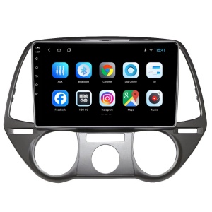 Navigatie dedicata cu Android Hyundai i20 2008 - 2012, clima manuala, 2GB RAM, Radio GPS Dual Zone, Display HD IPS 9" Touchscreen, Internet Wi-Fi, Bluetooth, MirrorLink, USB 100498827
