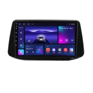 Navigatie dedicata cu Android Hyundai i30 dupa 2017, 2GB RAM, Radio GPS Dual Zone, Display HD QLED 9" Touchscreen, Internet Wi-Fi si slot SIM 4G, Bluetooth, MirrorLink, USB 100258317