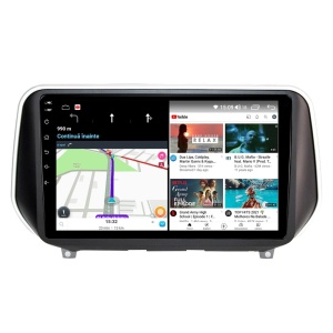 Navigatie dedicata cu Android Hyundai Santa Fe IV dupa 2018, 4GB RAM, Radio GPS Dual Zone, Display HD IPS 10" Touchscreen, Internet Wi-Fi, Bluetooth, MirrorLink, USB - Img 7