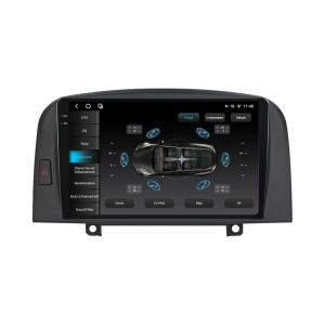 Navigatie dedicata cu Android Hyundai Sonata V 2004 - 2009, 12GB RAM, Radio GPS Dual Zone, Display 2K QLED 9.5" Touchscreen, Internet Wi-Fi si slot SIM 4G, Bluetooth, MirrorLink, USB 100006627