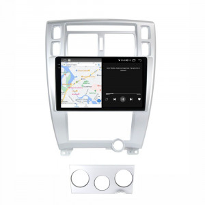 Navigatie dedicata cu Android Hyundai Tucson 2004 - 2011, 8GB RAM, Radio GPS Dual Zone, Display 2K QLED 10.36" Touchscreen, Internet Wi-Fi si slot SIM 4G, Bluetooth, MirrorLink, USB, Waze 106317