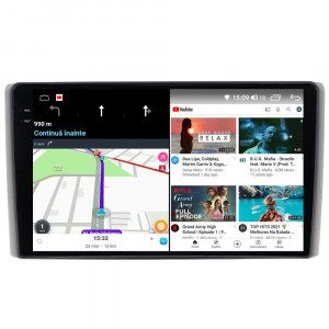 Navigatie dedicata cu Android Iveco Daily 2006 - 2014, 4GB RAM, Radio GPS Dual Zone, Display 2K QLED 9.5" Touchscreen, Internet Wi-Fi si slot SIM 4G, Bluetooth, MirrorLink, USB, Waze 109687