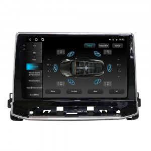 Navigatie dedicata cu Android Jeep Compass II dupa 2021, 12GB RAM, Radio GPS Dual Zone, Display 2K QLED 10.36" Touchscreen, Internet Wi-Fi si slot SIM 4G, Bluetooth, MirrorLink, USB, Waze 99027