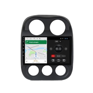 Navigatie dedicata cu Android Jeep Patriot I 2011 - 2017, 1GB RAM, Radio GPS Dual Zone, Display HD IPS 10" Touchscreen, Internet Wi-Fi, Bluetooth, MirrorLink, USB 100518897