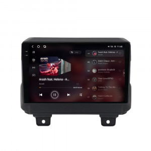 Navigatie dedicata cu Android Jeep Wrangler IV dupa 2018, 12GB RAM, Radio GPS Dual Zone, Display 2K QLED 9.5" Touchscreen, Internet Wi-Fi si slot SIM 4G, Bluetooth, MirrorLink, USB, Waze 97307