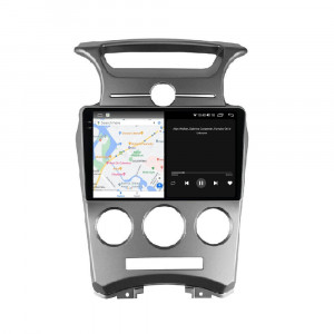 Navigatie dedicata cu Android KIA Carens III 2006 - 2013, clima manuala, 8GB RAM, Radio GPS Dual Zone, Display 2K QLED 9.5" Touchscreen, Internet Wi-Fi si slot SIM 4G, Bluetooth, MirrorLink, USB, Waze 107627