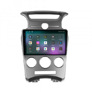 Navigatie dedicata cu Android KIA Carens III 2006 - 2013, clima manuala, 12GB RAM, Radio GPS Dual Zone, Display 2K QLED 9.5" Touchscreen, Internet Wi-Fi si slot SIM 4G, Bluetooth, MirrorLink, USB, Waze 97057