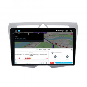 Navigatie dedicata cu Android Kia Picanto I 2007 - 2011, 4GB RAM, Radio GPS Dual Zone, Display 2K QLED 9.5" Touchscreen, Internet Wi-Fi si slot SIM 4G, Bluetooth, MirrorLink, USB, Waze 112247