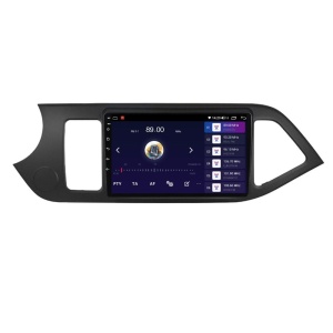 Navigatie dedicata cu Android Kia Picanto II 2011 - 2017, 2GB RAM, Radio GPS Dual Zone, Display HD QLED 9" Touchscreen, Internet Wi-Fi si slot SIM 4G, Bluetooth, MirrorLink, USB 100259877