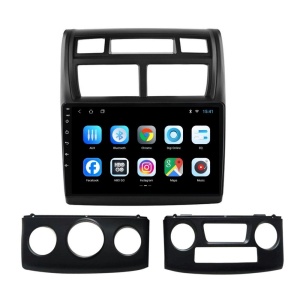 Navigatie dedicata cu Android KIA Sportage 2004 - 2010, 2GB RAM, Radio GPS Dual Zone, Display HD IPS 9" Touchscreen, Internet Wi-Fi, Bluetooth, MirrorLink, USB 100482267