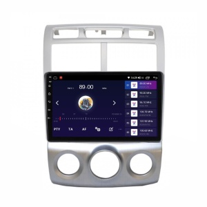 Navigatie dedicata cu Android KIA Sportage 2004 - 2010 fabricata in Coreea, clima manuala, 8GB RAM, Radio GPS Dual Zone, Display HD QLED 9" Touchscreen, Internet Wi-Fi si slot SIM 4G, Bluetooth, MirrorLink, USB 100073557