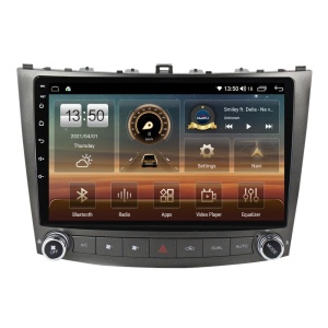 Navigatie dedicata cu Android Lexus IS 2005 - 2013, 2GB RAM, Radio GPS Dual Zone, Display HD QLED 10" Touchscreen, Internet Wi-Fi si slot SIM 4G, Bluetooth, MirrorLink, USB 100260837