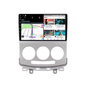 Navigatie dedicata cu Android Mazda 5 2005 - 2010, 4GB RAM, Radio GPS Dual Zone, Display HD QLED 9" Touchscreen, Internet Wi-Fi si slot SIM 4G, Bluetooth, MirrorLink, USB 100268457