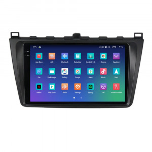 Navigatie dedicata cu Android Mazda 6 2008 - 2013, 8GB RAM, Radio GPS Dual Zone, Display 2K QLED 9.5" Touchscreen, Internet Wi-Fi si slot SIM 4G, Bluetooth, MirrorLink, USB, Waze 110207