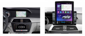 Navigatie dedicata cu Android Mercedes C-Class W204 2011 - 2014, 8GB 64397