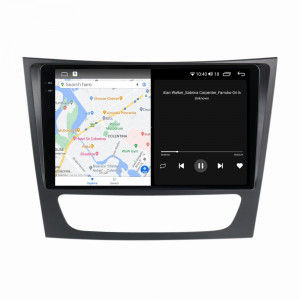 Navigatie dedicata cu Android Mercedes E-Class W211 2002 - 2009, 4GB RAM, Radio GPS Dual Zone, Display 2K QLED 9.5" Touchscreen, Internet Wi-Fi si slot SIM 4G, Bluetooth, MirrorLink, USB, Waze 104097